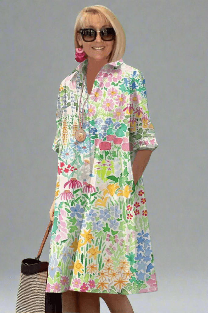 Multicolored Floral / 3XL