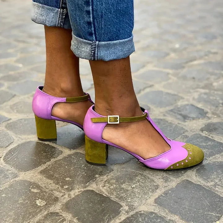 Kynala | Closed Sandal With T-Bar Strap