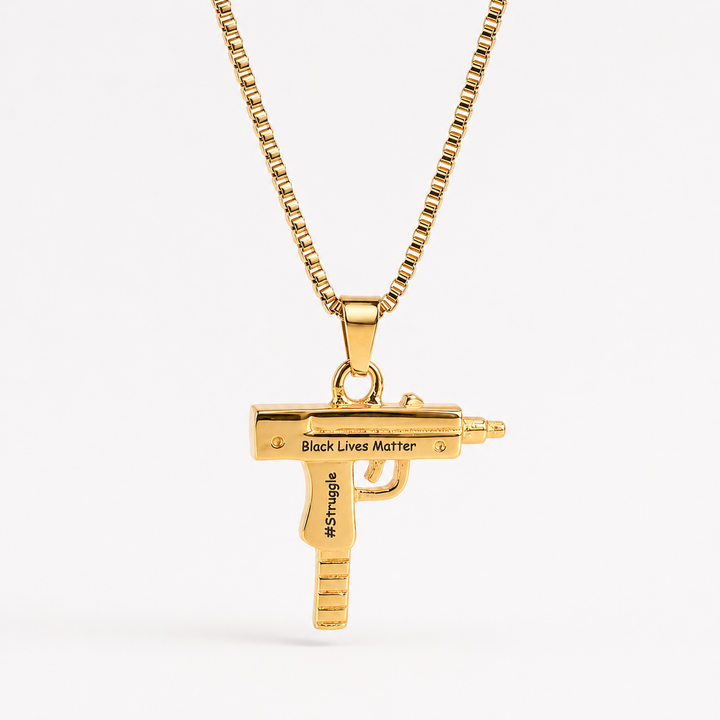 Legacy Statement Necklace – Black Lives Matter Pendant