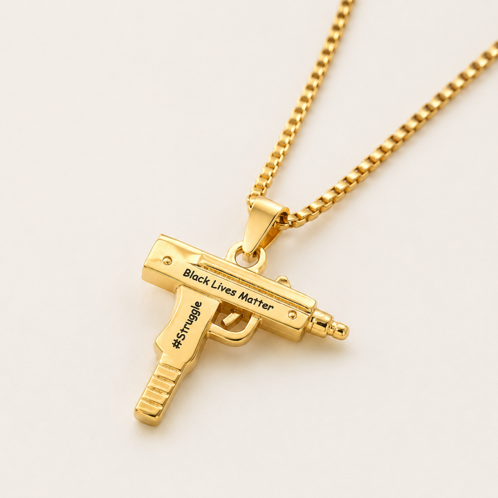 Legacy Statement Necklace – Black Lives Matter Pendant