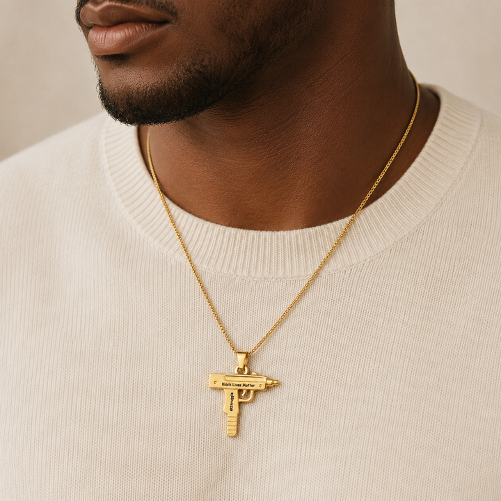 Legacy Statement Necklace – Black Lives Matter Pendant