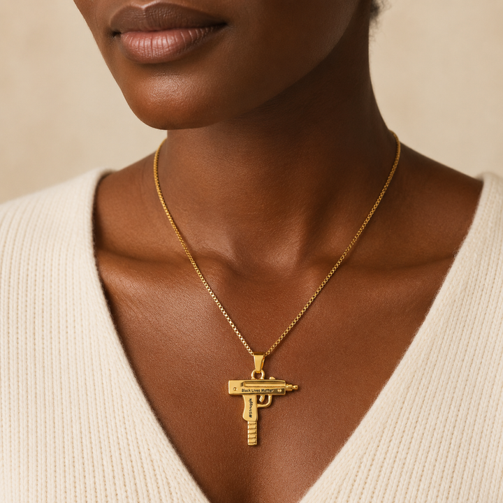 Legacy Statement Necklace – Black Lives Matter Pendant