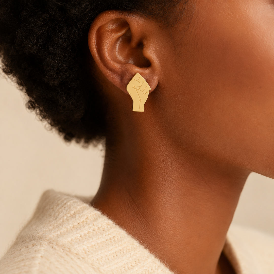 Power Fist Earrings