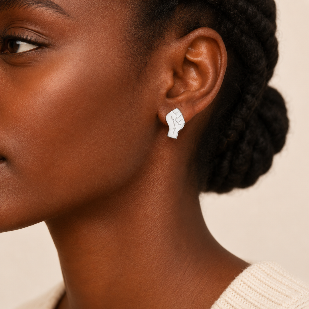 Power Fist Earrings