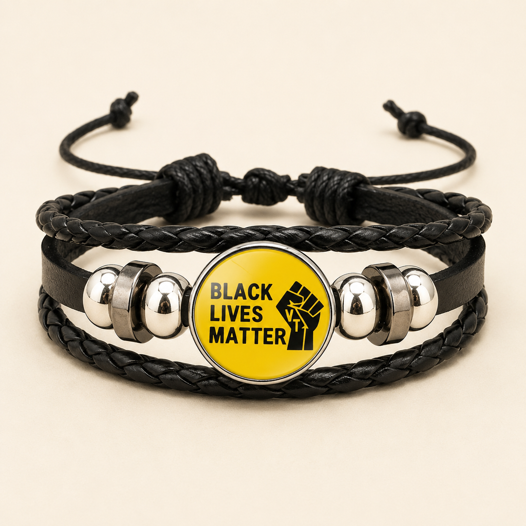 Solidarity Leather Bracelet