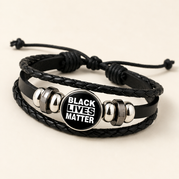 Solidarity Leather Bracelet