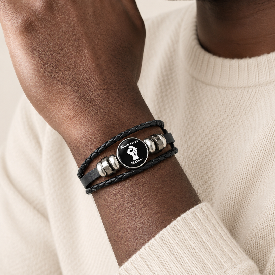 Solidarity Leather Bracelet