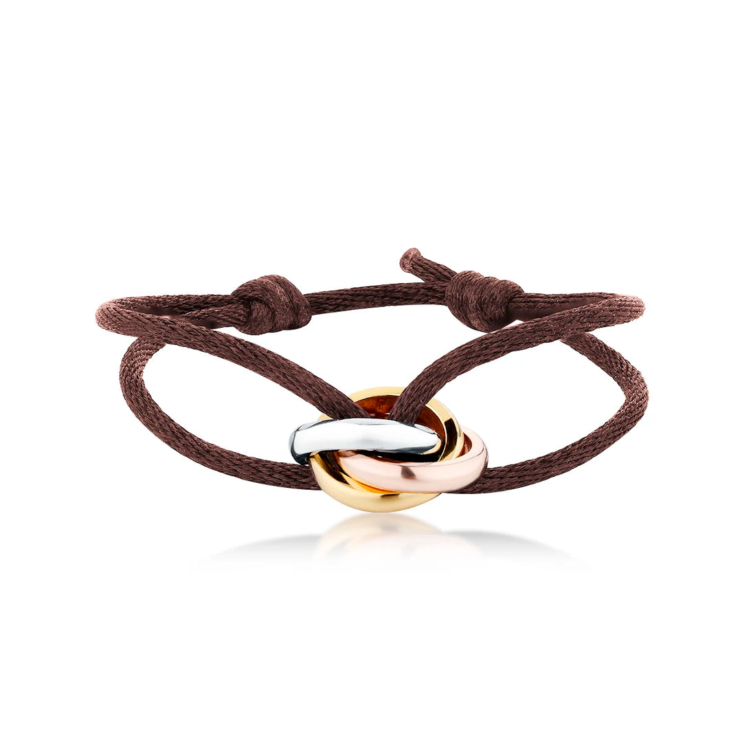 Nieuwe hete roestvrijstalen armband 3 metalen gesp lint veterketting multicolor verstelbare maat armband voor dames heren unisex