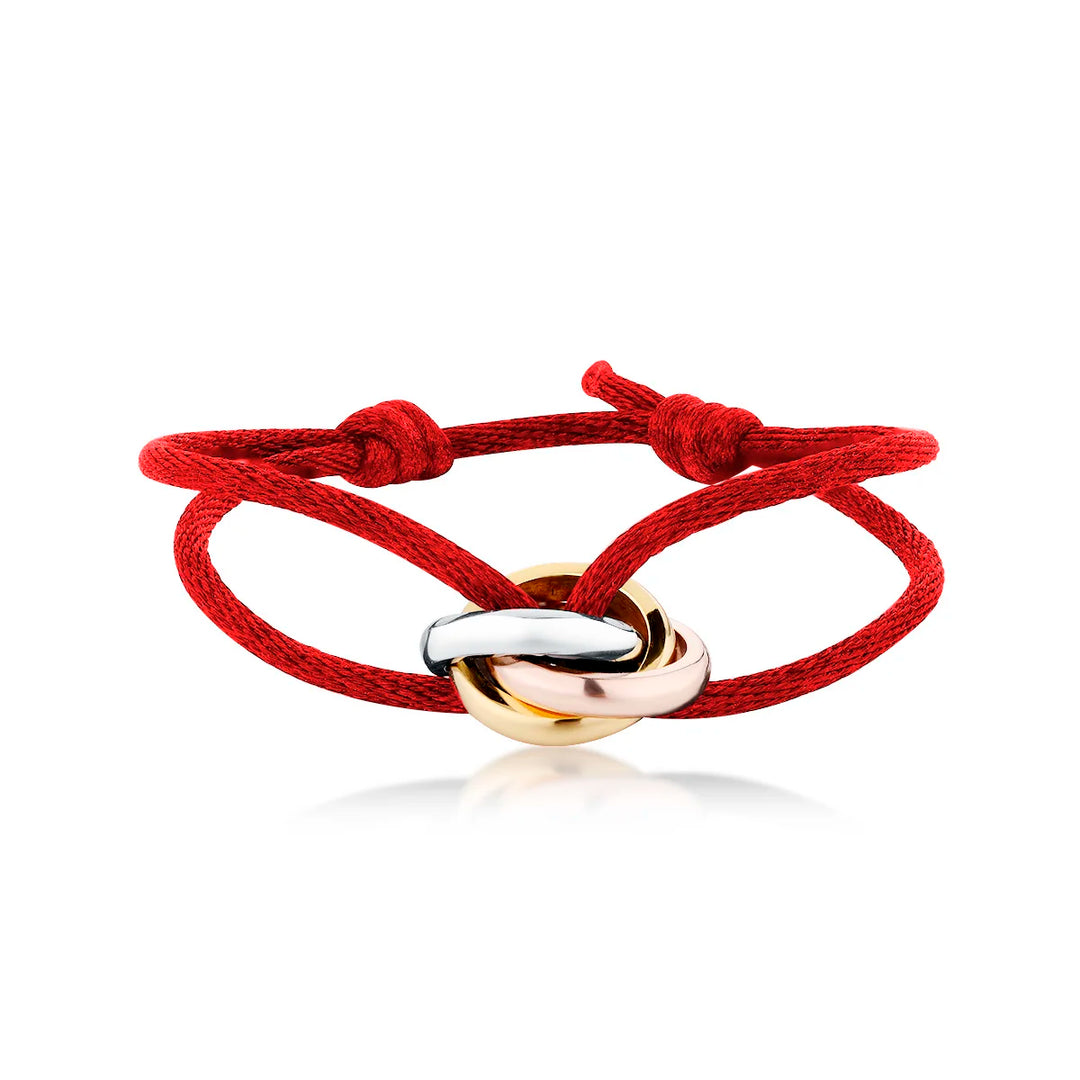 Nieuwe hete roestvrijstalen armband 3 metalen gesp lint veterketting multicolor verstelbare maat armband voor dames heren unisex