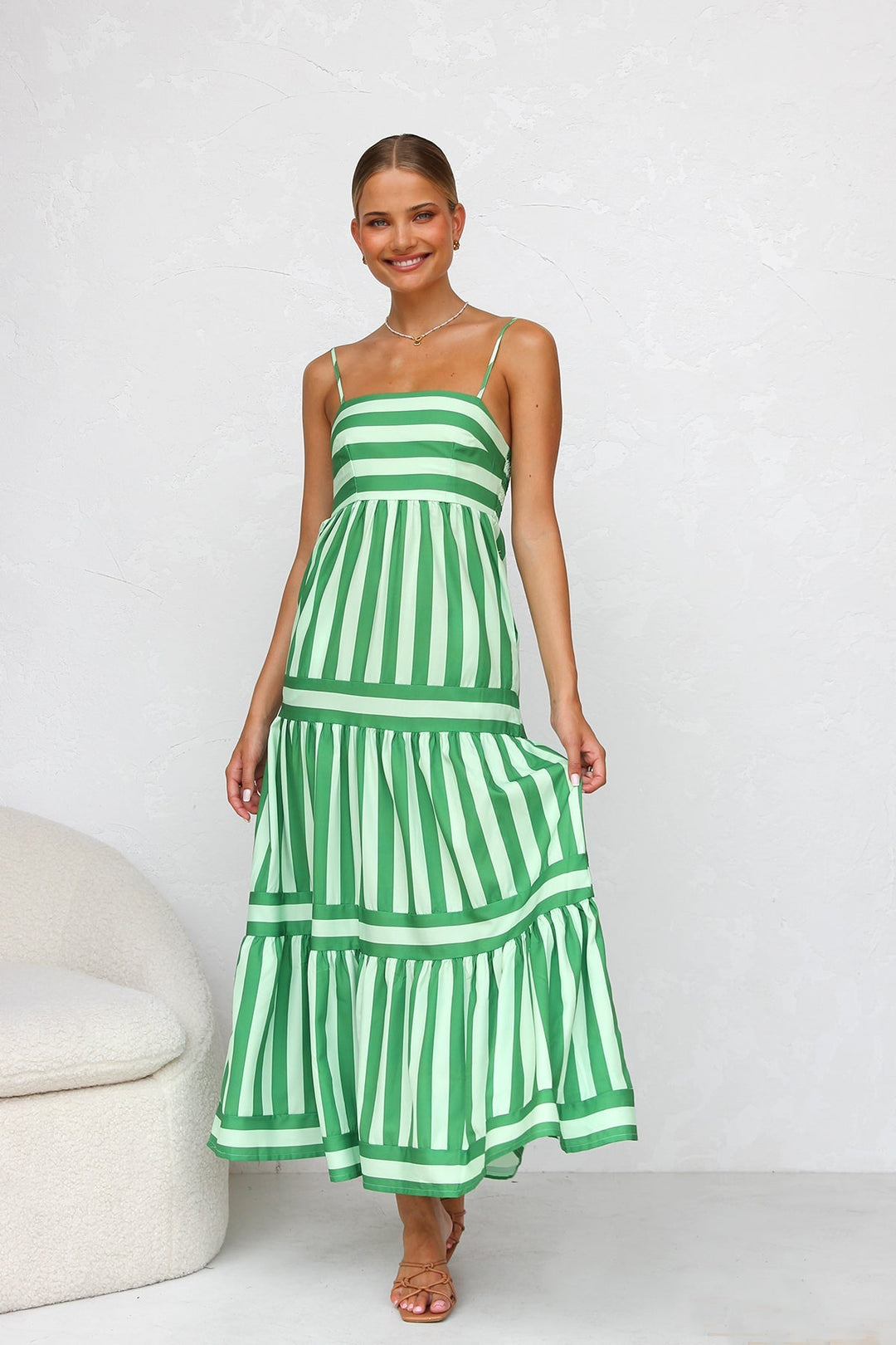 Green/white / XL