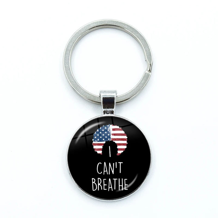 Solidarity Round Keychain