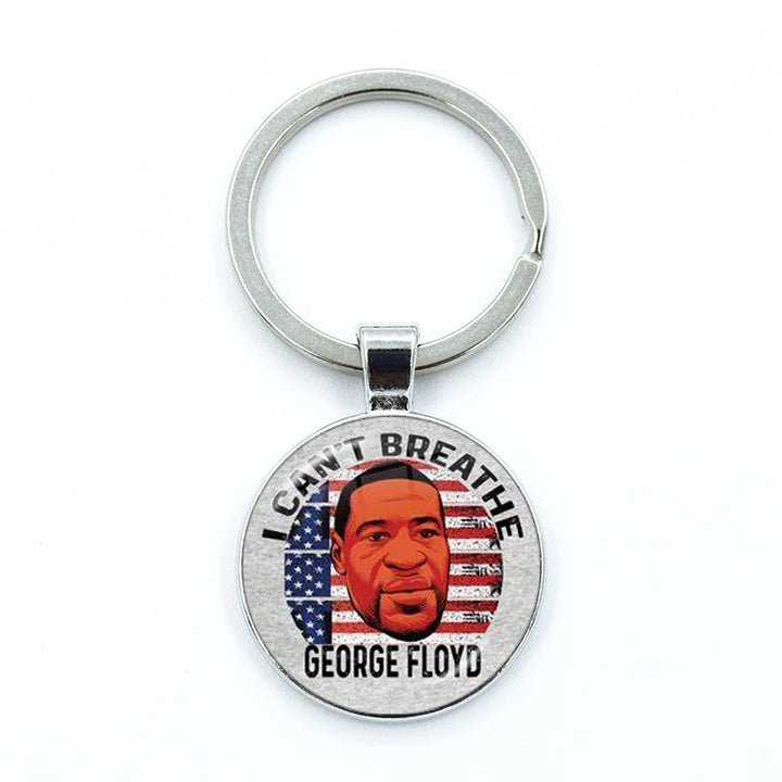 Solidarity Round Keychain