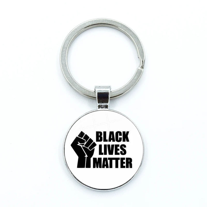 Solidarity Round Keychain