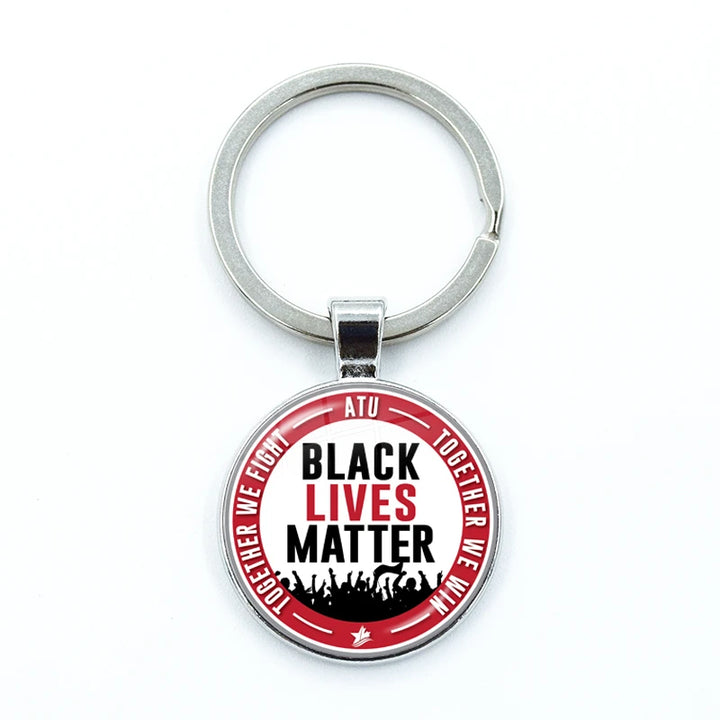 Solidarity Round Keychain