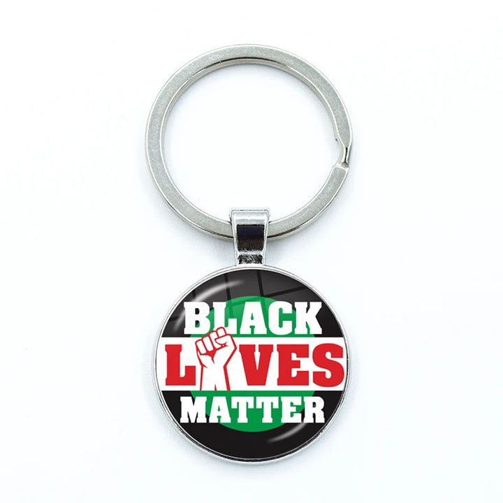 Solidarity Round Keychain