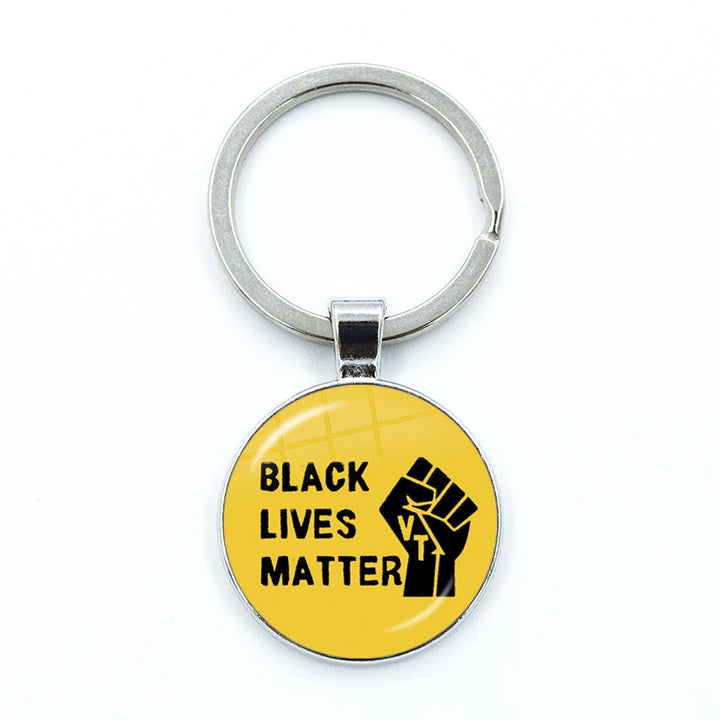 Solidarity Round Keychain