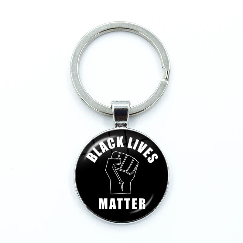 Solidarity Round Keychain