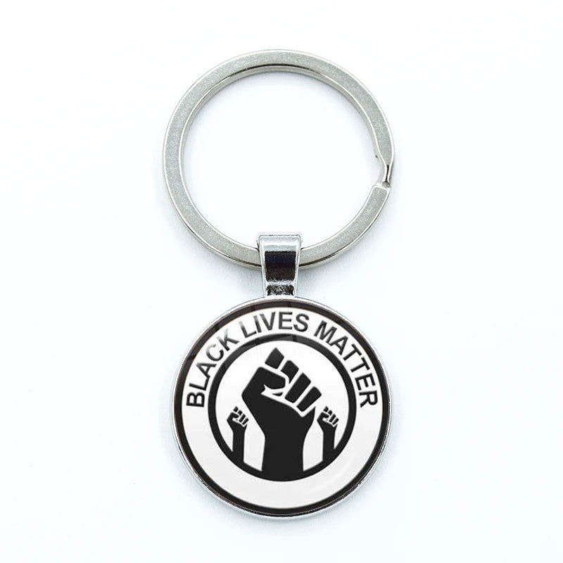 Solidarity Round Keychain