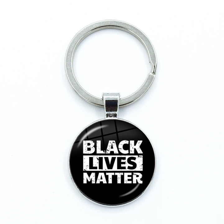 Solidarity Round Keychain