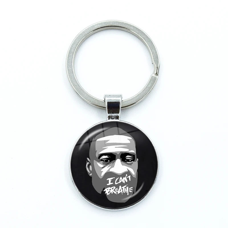 Solidarity Round Keychain