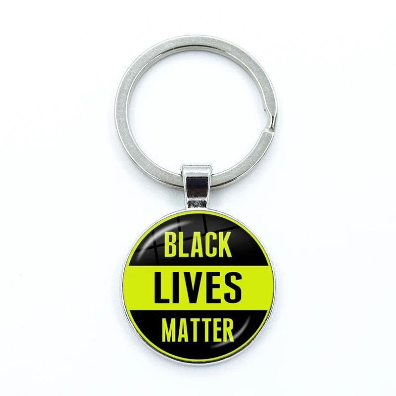 Solidarity Round Keychain