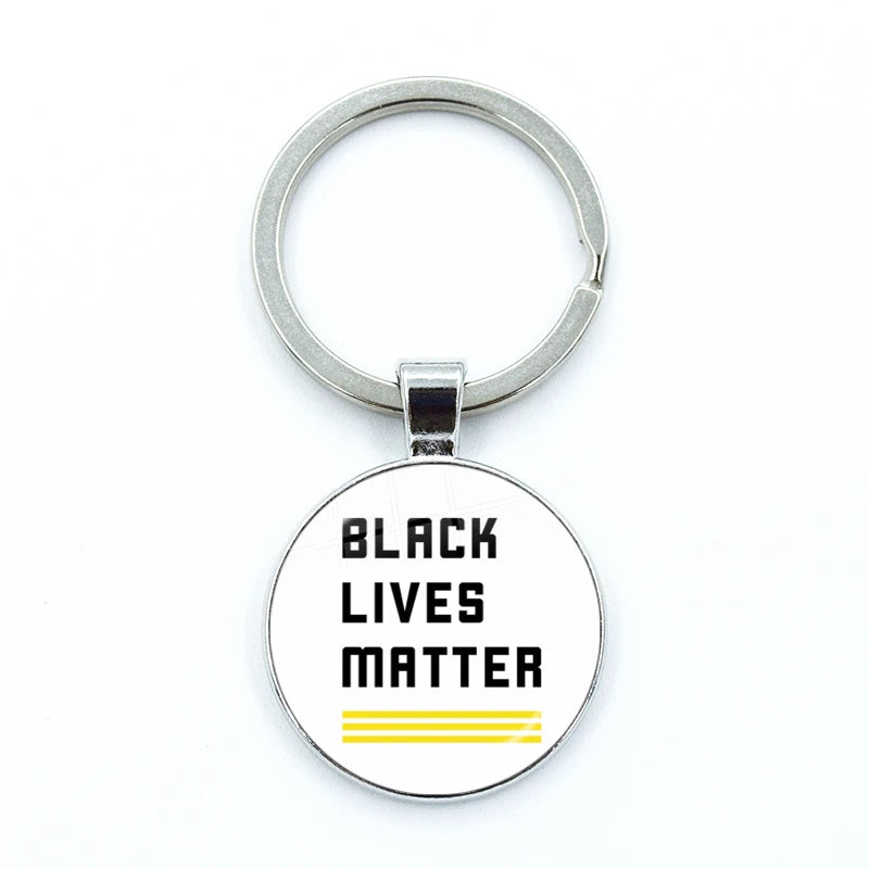 Solidarity Round Keychain