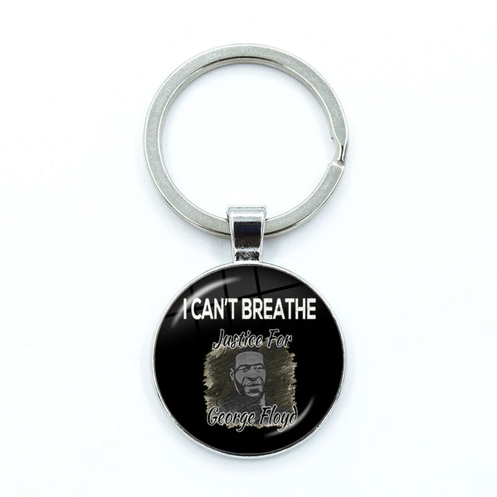 Solidarity Round Keychain