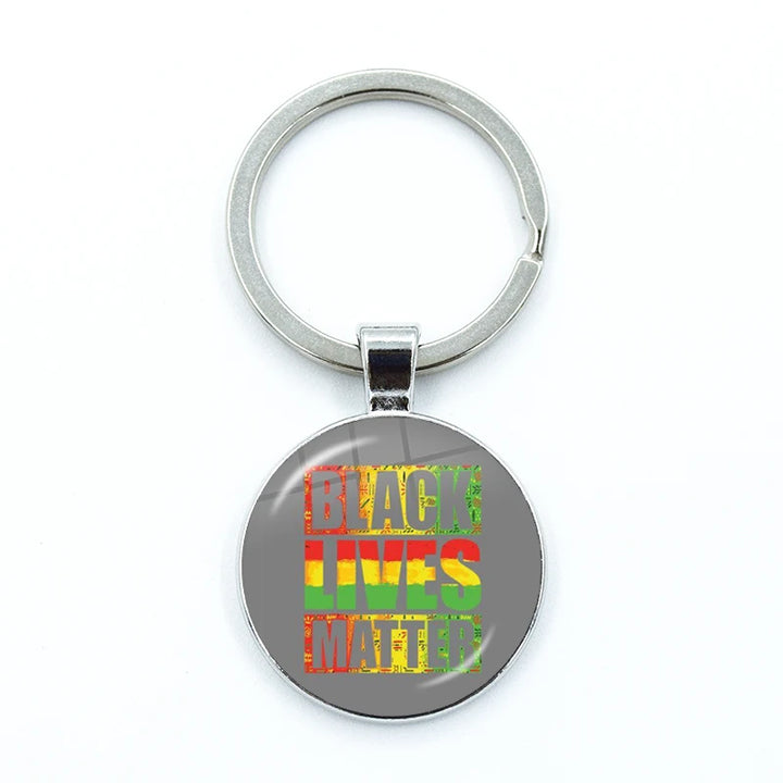 Solidarity Round Keychain