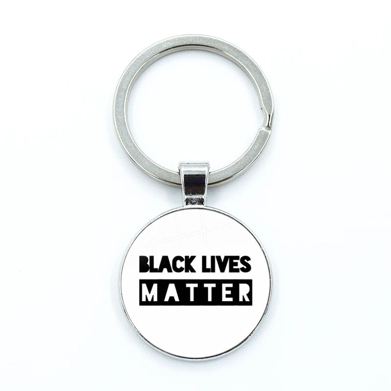 Solidarity Round Keychain
