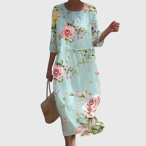 Hayley™ | Stylish Floral Maxi Dress