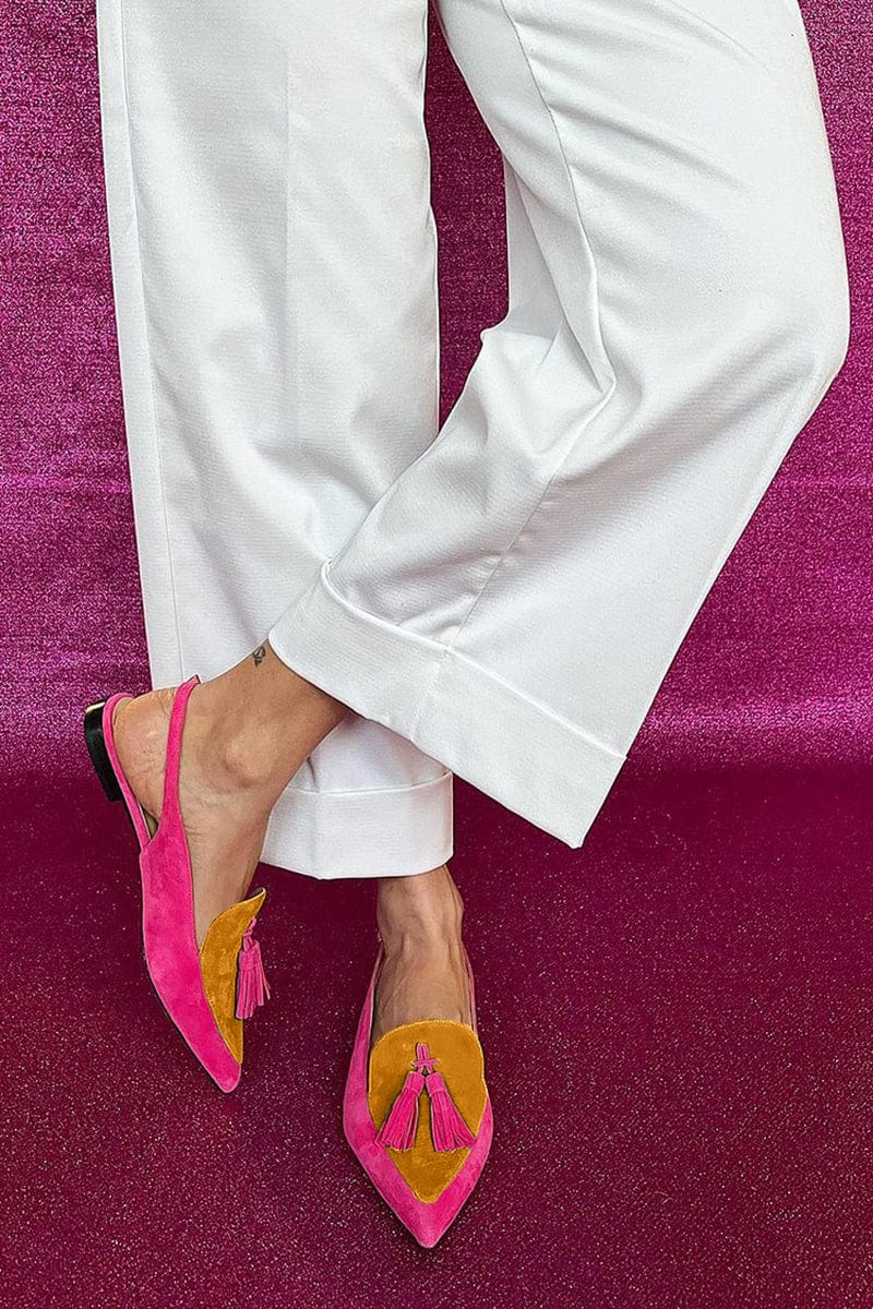 Tamyra | Tassel Slingbacks