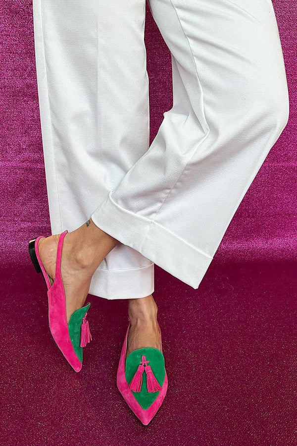 Tamyra | Tassel Slingbacks