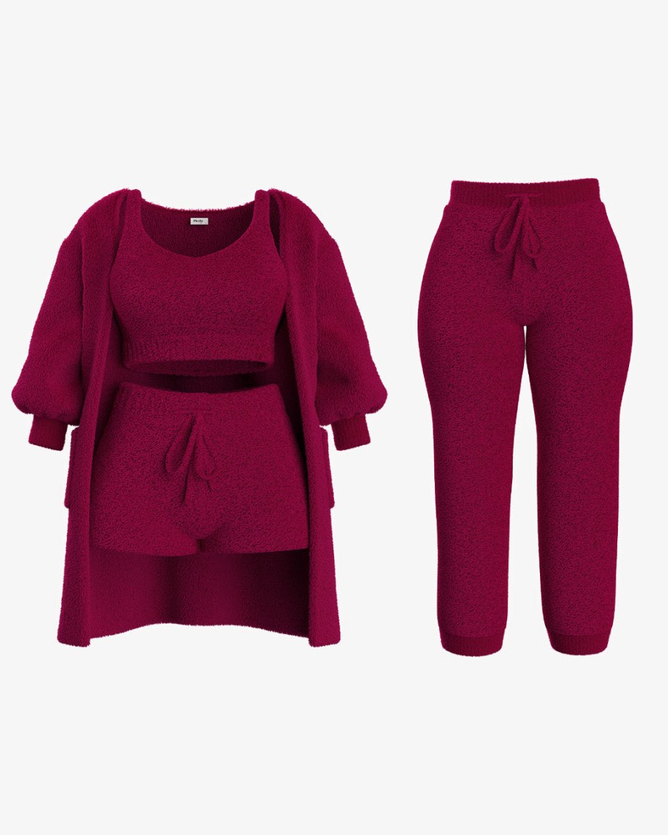 Red / XL / 4 Pieces