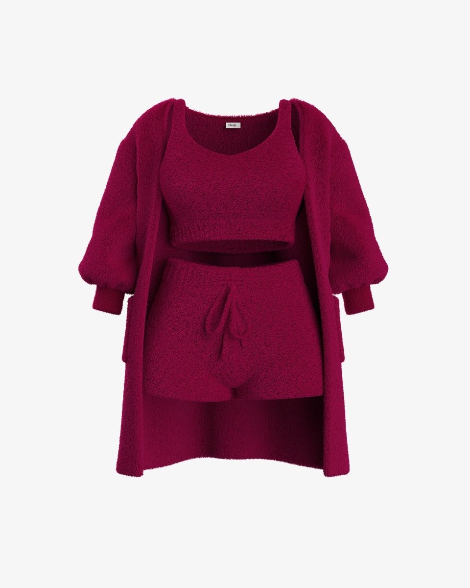 Kaysynlee | Comfortable Knitted Pajama Set
